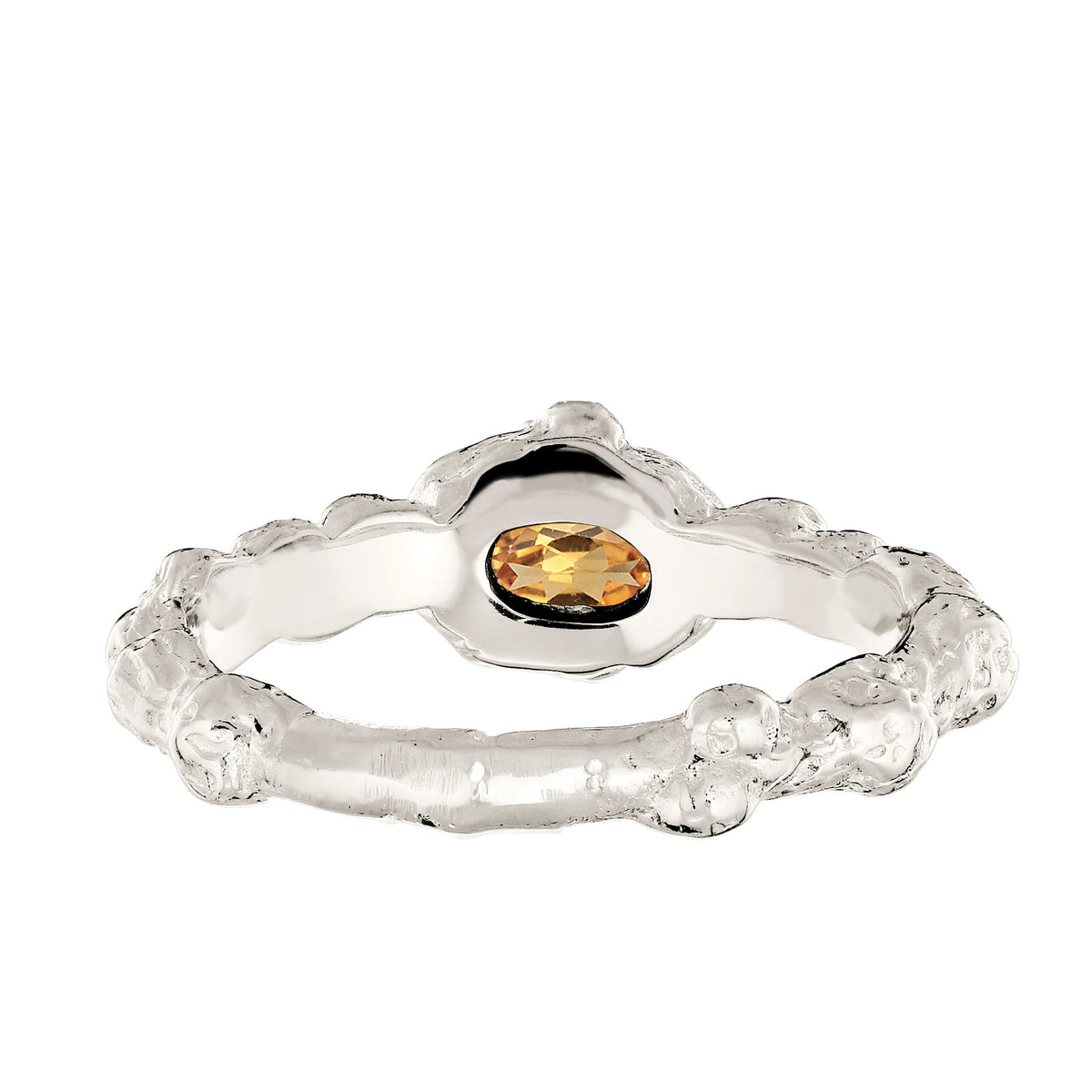 Silber - HAZE & GLORY | Ring | Citrin (Gelb) | 925 Sterling Silber