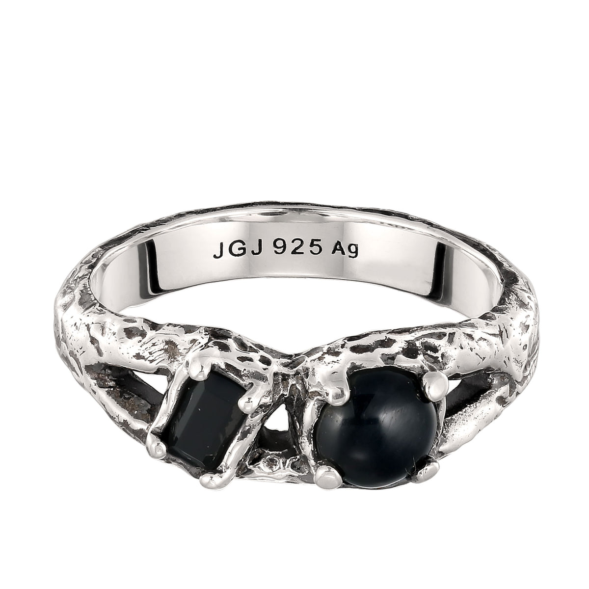 Silber - HAZE & GLORY | TIDELINE ONYX TIGER EYE ring
