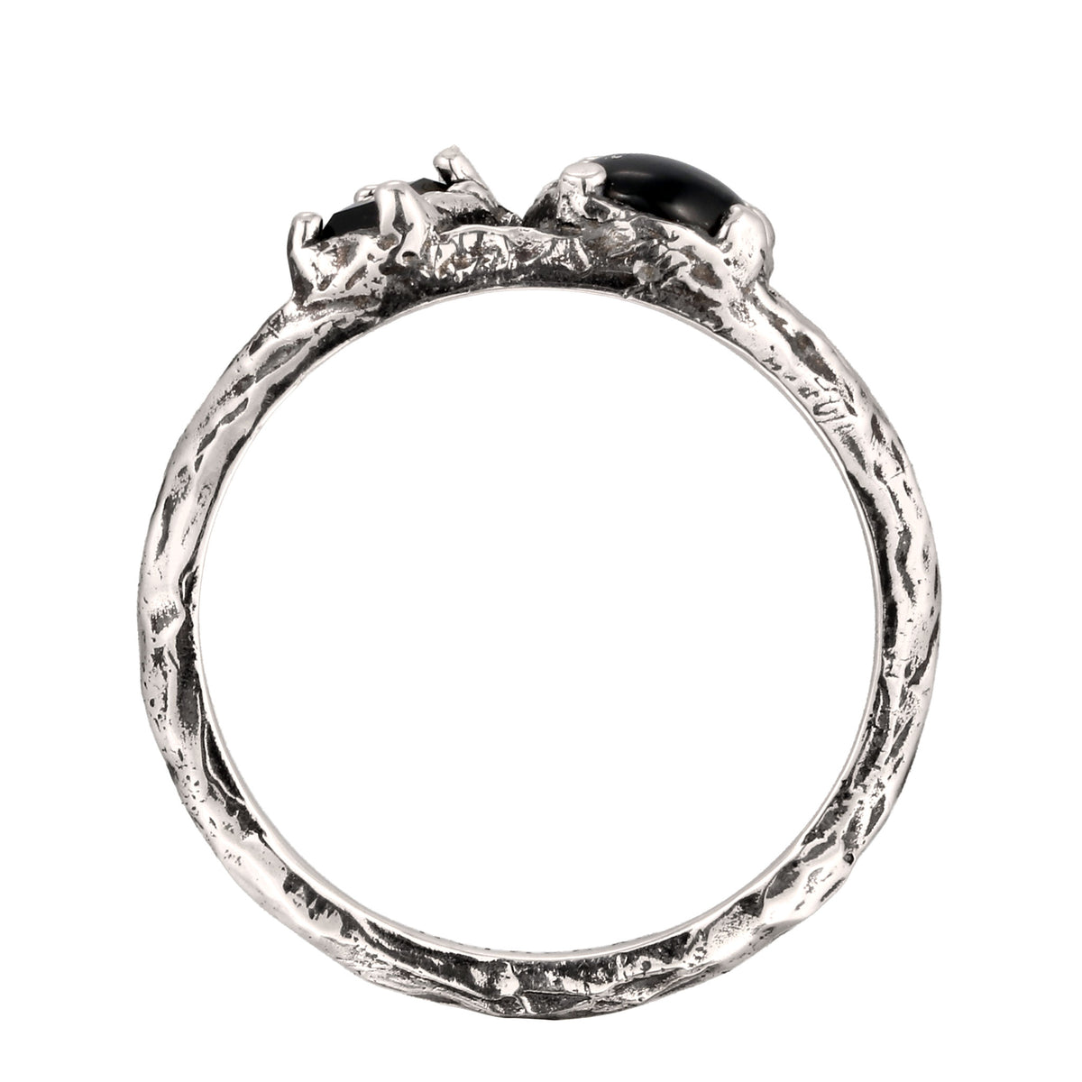 Silber - HAZE & GLORY | TIDELINE ONYX TIGER EYE ring